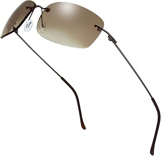 The Fresh Minimalist Small Rectangular Sunglasses Clear Eyewear Spring Hinge - Gift Box Package