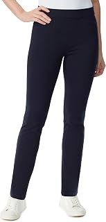 Gloria Vanderbilt Pull On Tummy Slimmer Trouser Pant Standard Women's Trousers