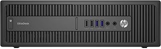 HP EliteDesk 800 G1 Desktop Computer + TFT 23 Inch (Intel Core i5-4570, 3.2GHz, 16GB RAM, 240GB SSD + 500GB HDD, WiFi PCI, Windows 11 Pro 64 bit) (Refurbished) (with Peripherals)