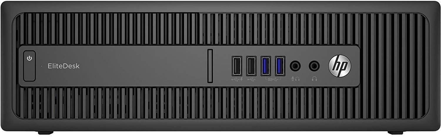HP EliteDesk 800 G1 Desktop Computer + TFT 23 Inch (Intel Core i5-4570, 3.2GHz, 
