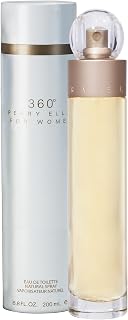 Perry Ellis 360° Eau De Toilette Spray for Women, 6.8 Fl Oz (200 mL) | Perfume for Women, EDT, Light & Bright Floral Fragrance, Designer Scent for Her, Long Lasting, Made in USA