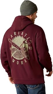 ARIAT FR Durastretch Full Zip Hoodie Men's Sweatshirt