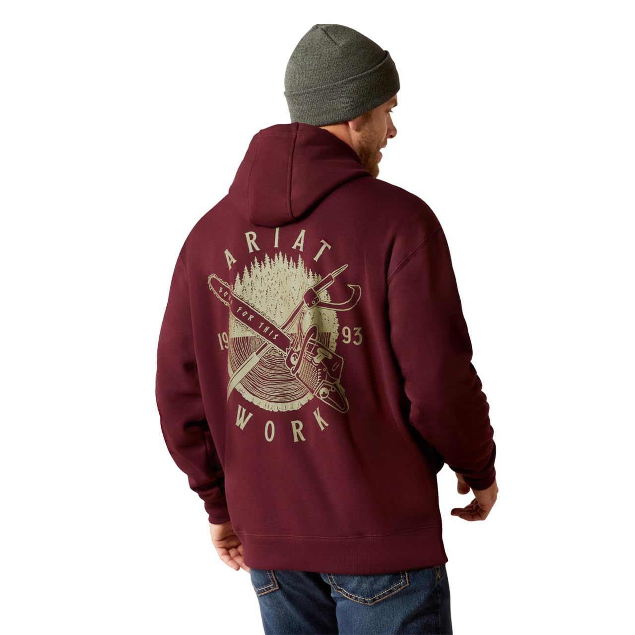 ARIAT FR Durastretch Full Zip Hoodie Men's Sweatshirt