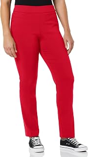 Briggs New York - Super Stretch Millennium Welt Pocket Pull On Career Pant, Women's Trousers