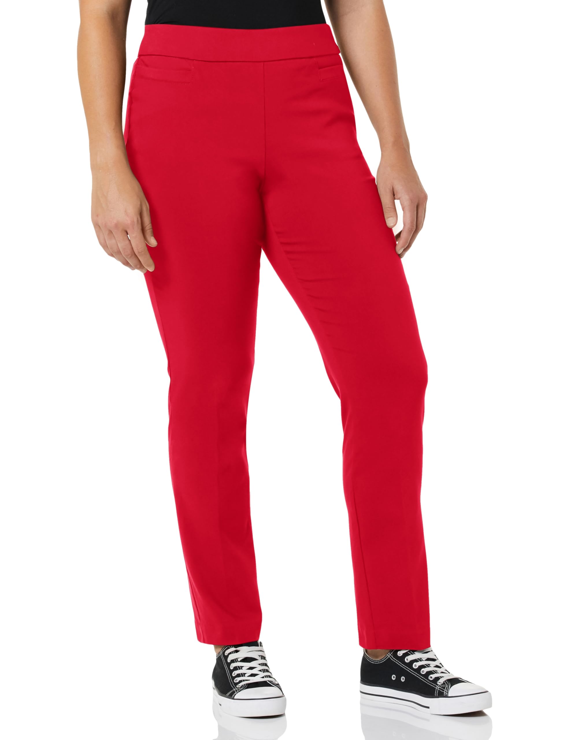 Briggs New York - Super Stretch Millennium Welt Pocket Pull On Career Pant, Wome