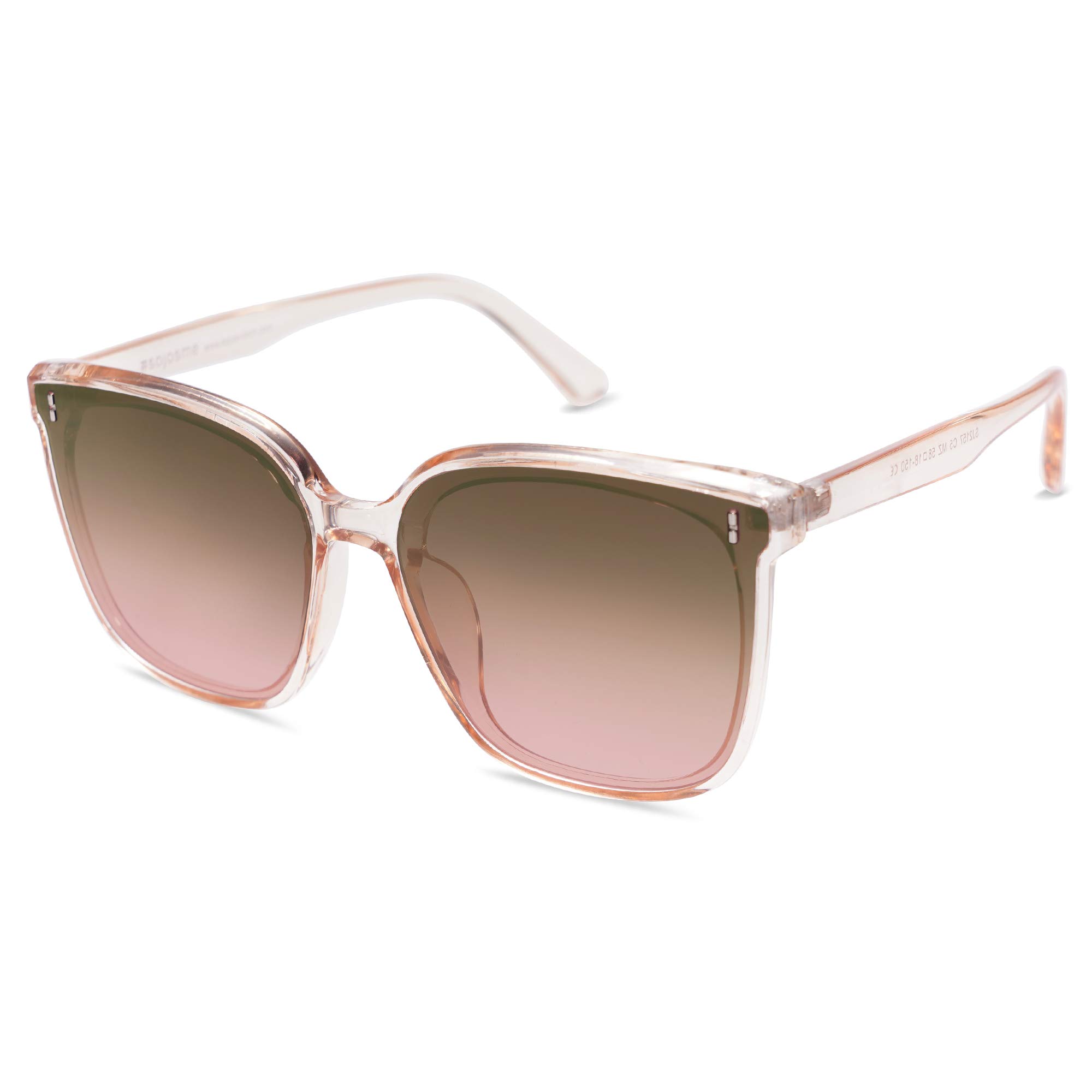SOJOS Rotor Turbine Sunglasses for Women and Men Retro Fashion 90's Sahdes Y2K S