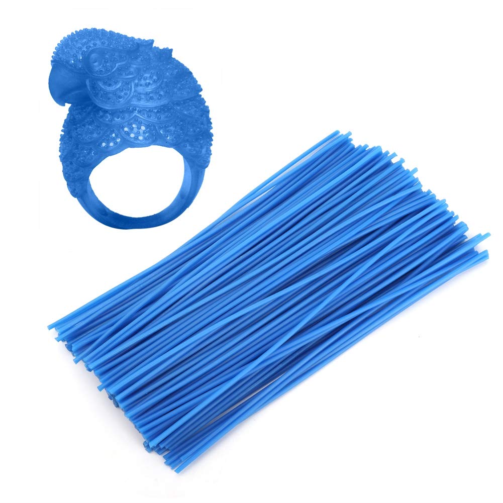 Hapivida Casting Wax Lines, 2mm Round Wax Wire Jewelry Design Wax Carving Wax Mo