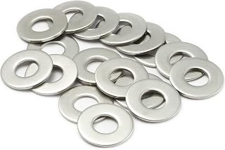 AMLOOPH M10 Washers, M10 x 20mm A2 Stainless Steel Flat Washers 20Pack