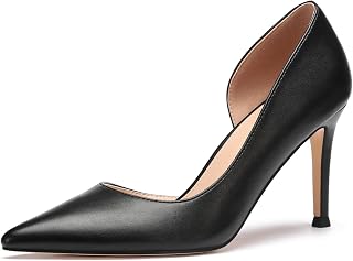 Women's Pumps Closed Pointed Toe High Heels Dress Shoes
