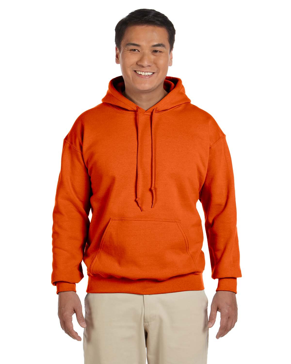 Gildan Men's Fleece Hooded Sweatshirt Style G18500 (Pack of 1)