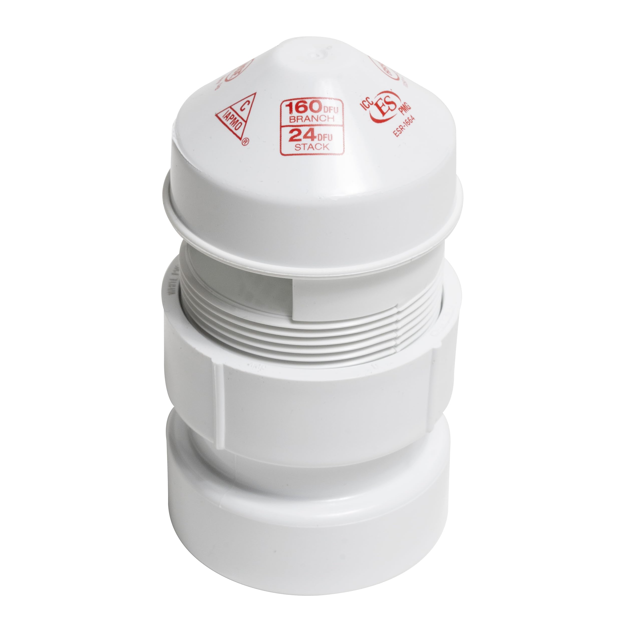 Oatey 39016 Sure-Vent 1-1/2 in. to 2 in. 160 Branch, 24 Stack DFU Air Admittance