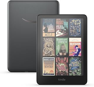 Amazon Kindle Colorsoft Signature Edition 32GB (2024 model) – With colour display, auto-adjusting front light, wireless charging, and long battery life - Metallic Black