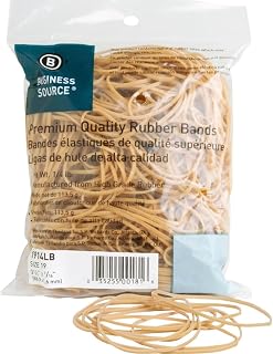 Sparco Rubber Bands, 1/4 lbs., 425 per Box, Size 19, 3-1/2 x 1/16 Inches, NL (SPR1914LB)