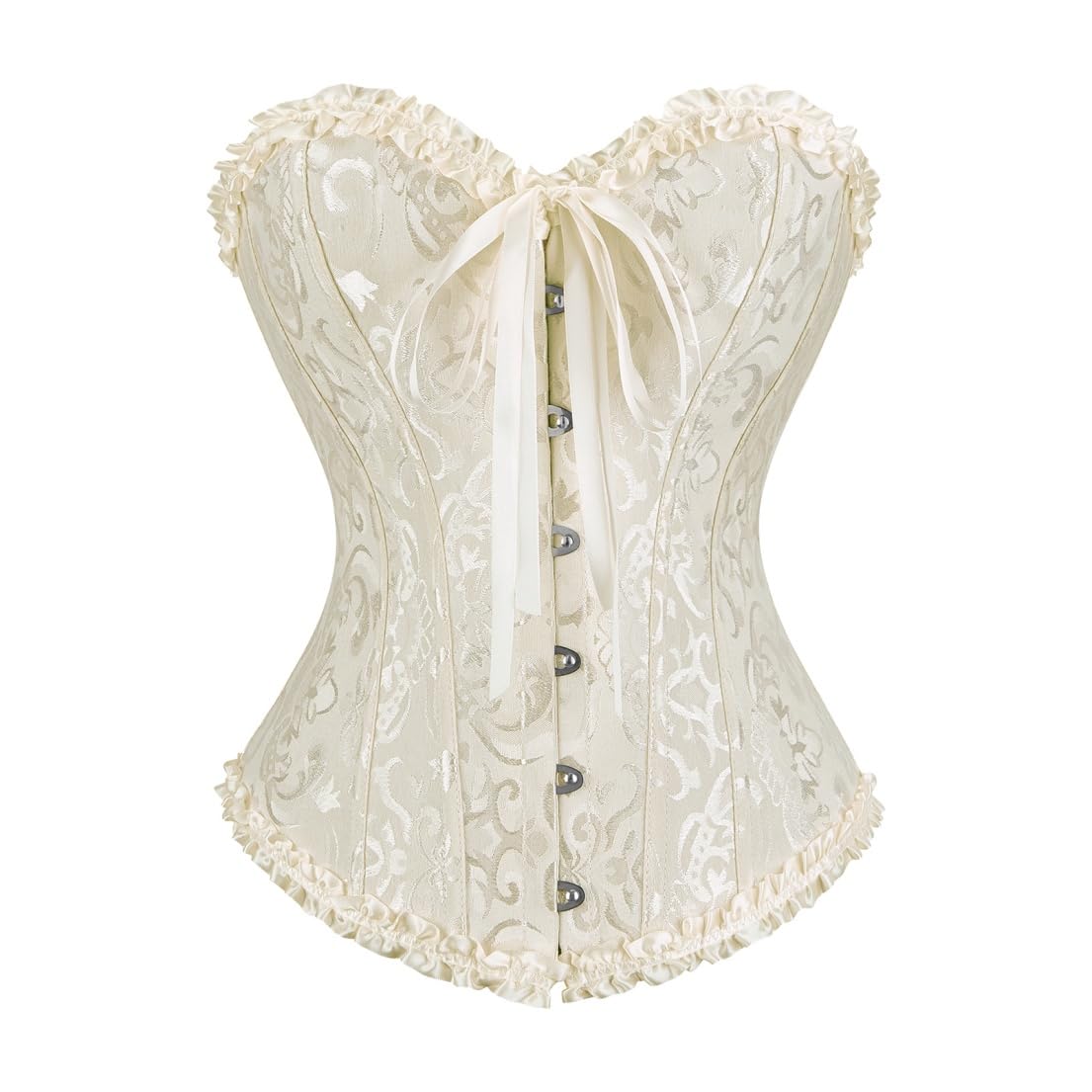 frawirshau Women's Overbust Costume Corset Renaissance Victorian