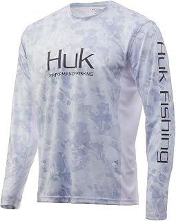 HUK Men's Icon X Long Sleeve Shirt, Performance Fishing Shirt