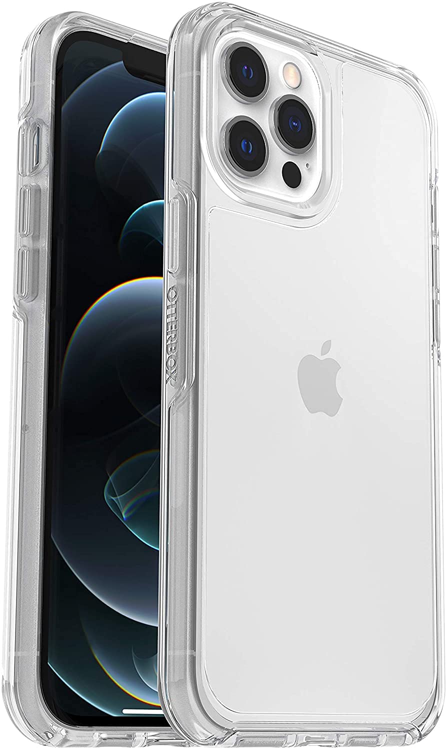 OtterBox iPhone 12 Pro Max Symmetry Clear Case, Shock and Drop Resistant up to 2