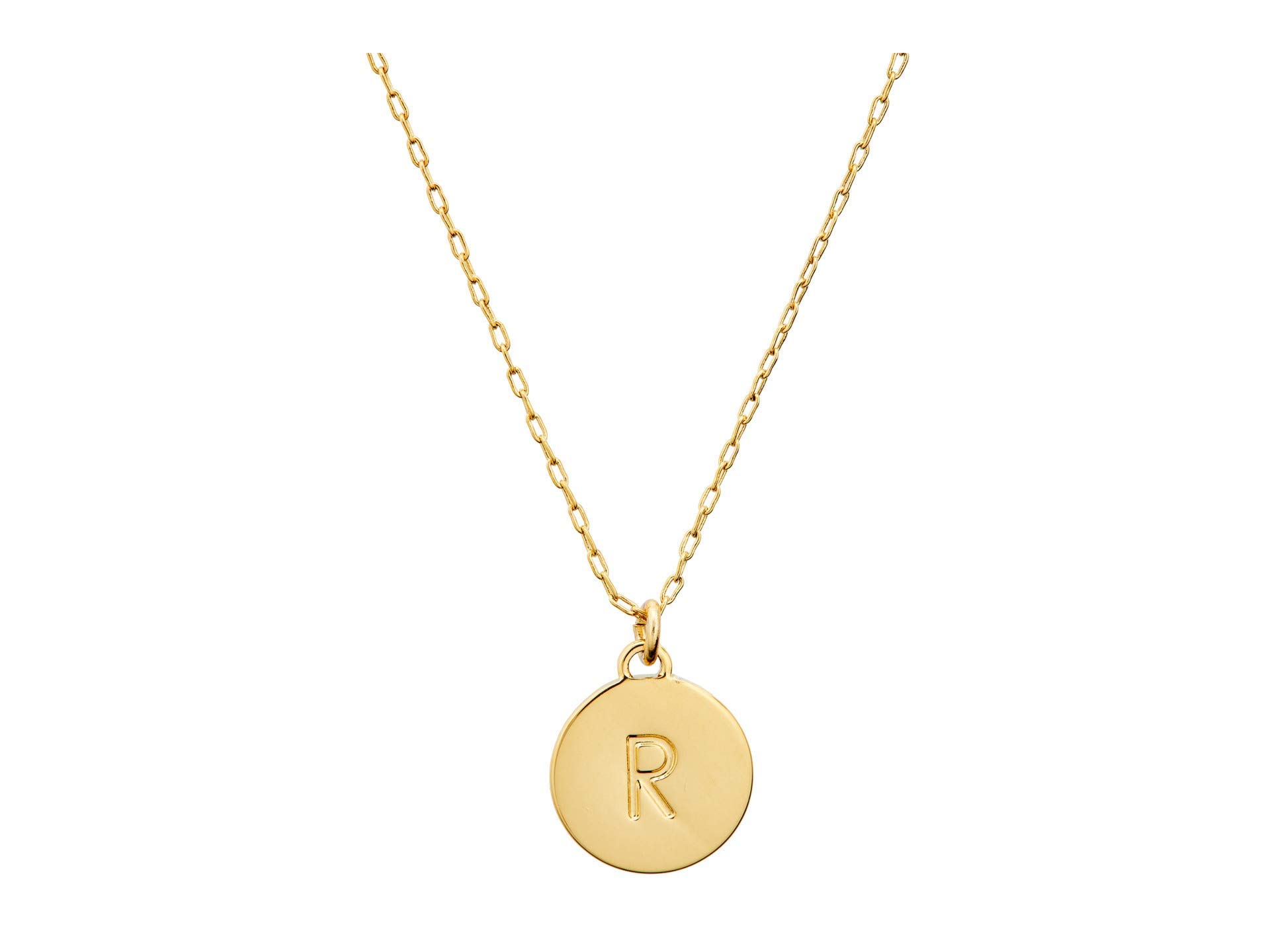 Kate Spade New York Initial Mini Pendant, Gold