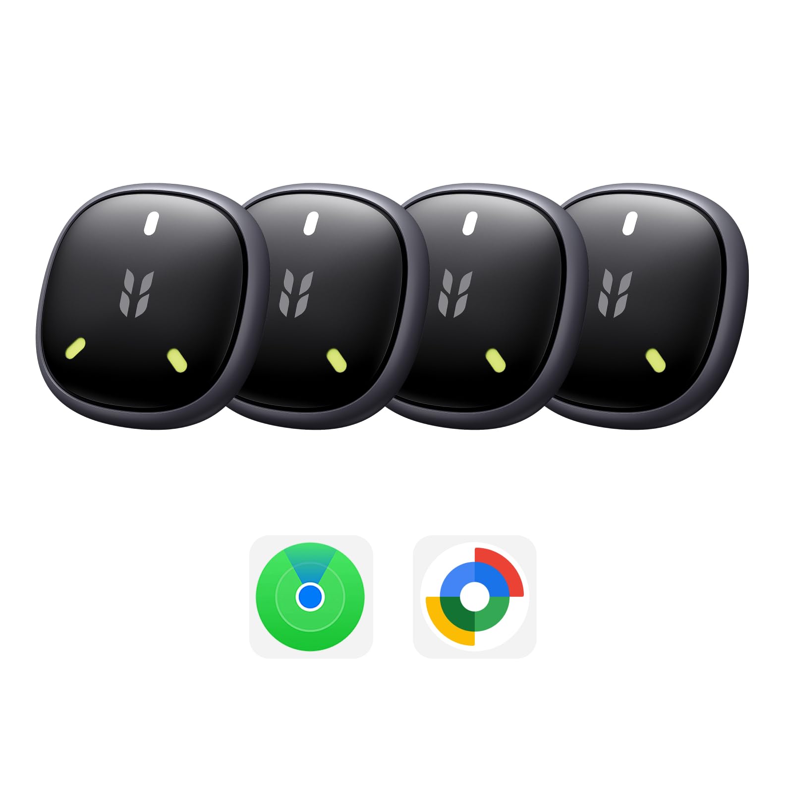 UGREEN FineTrack Duo2 Air Tracker Tag for Apple Find My & Google Find Hub | 4-Pa