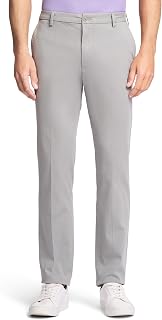 Izod Men's Saltwater Stretch Flat Front Straight Fit Chino Pant