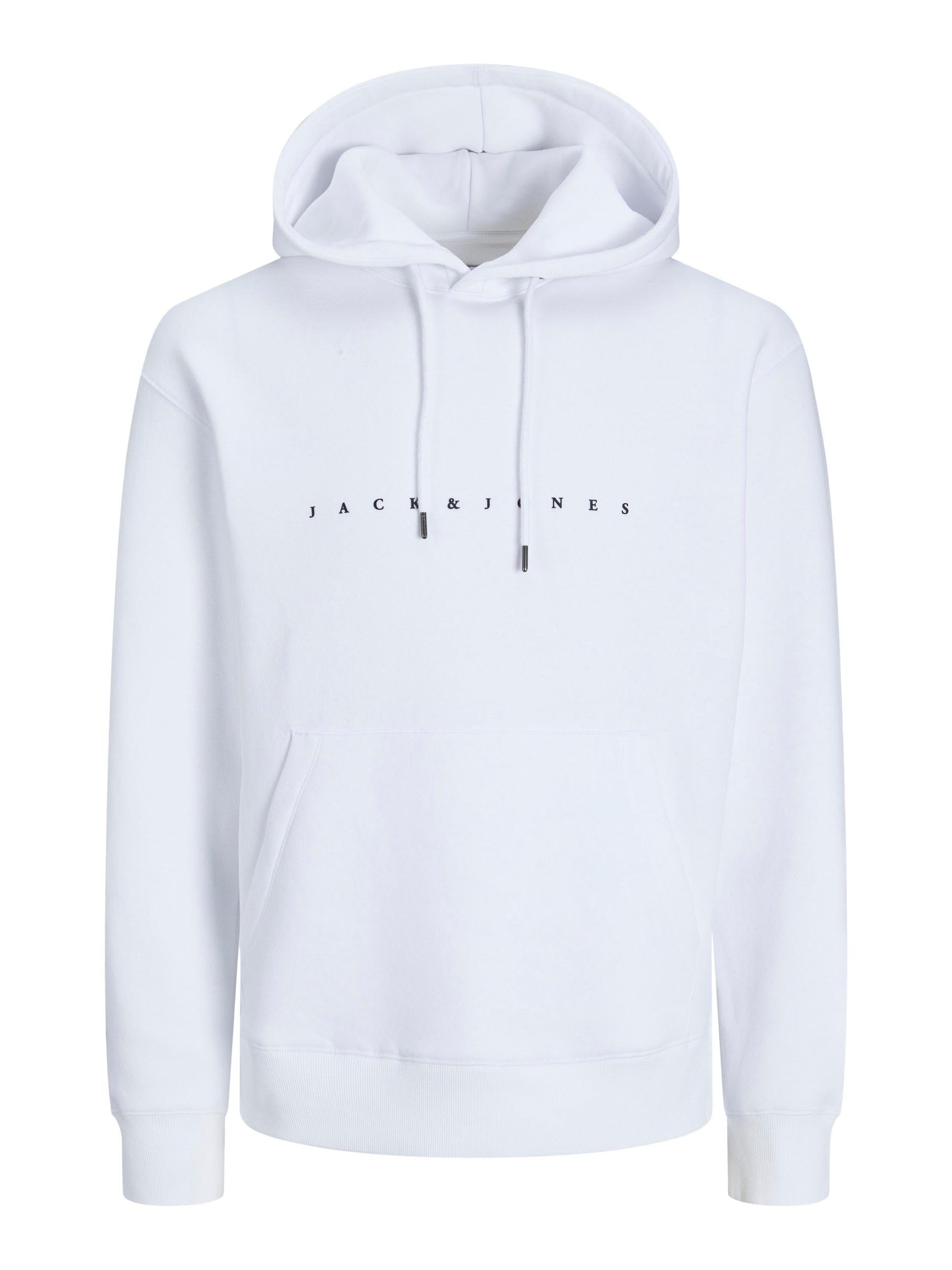 Jack & Jones Jjestar JJ Sweat Hood Noos Men's Hoodie (Pack of 1)