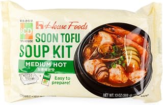 House Foods, Tofu Soup Kit Medium Hot, 13 Ounce