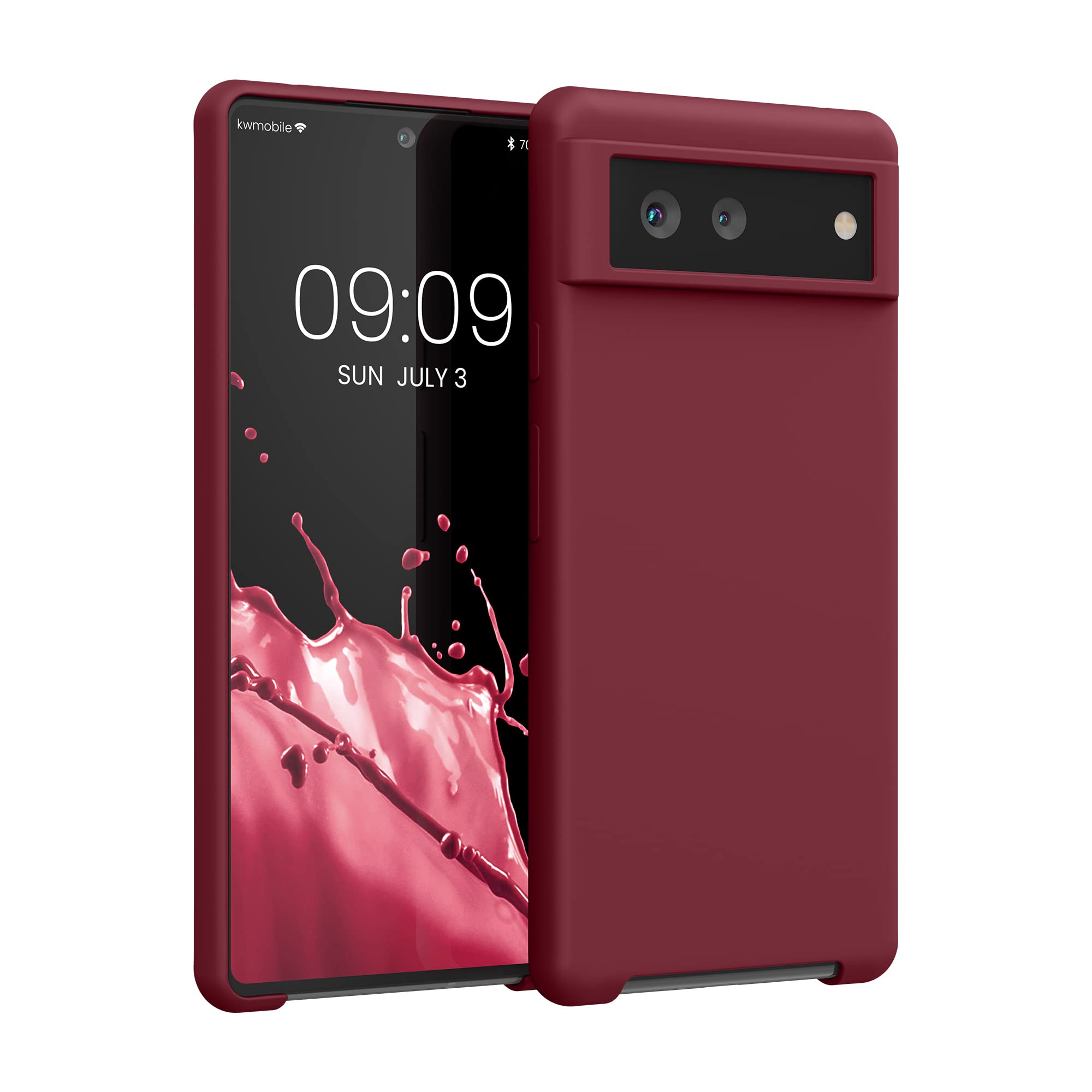 kwmobile Cover for Google Pixel 6 Case - Back Case for Smartphone in TPU Silicon