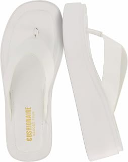 CUSHIONAIRE Women's Pippin Platform Toe Separator with Memory Foam