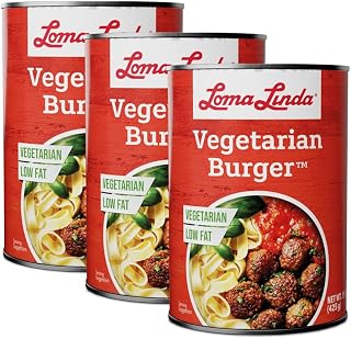 Loma Linda - Plant-Based Meats (Vegetarian Burger (15 oz.), 3 Pack)