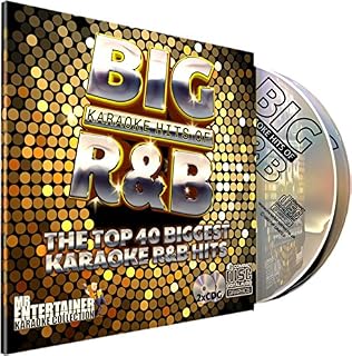 Mr Entertainer Big Karaoke Hits of R&B - Double CD+G (CDG) Pack. 40 Top Songs