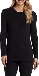 Cuddl Duds Women's Fleecewear with Stretch Crew Neck
