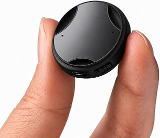 Magnetic Voice Recorder,DSP Noise Reduction,Voice Audio Recorder Black | High Bitrate Audio Recording Magnetic Placement Design 3072Kbps High Bitrate Recording