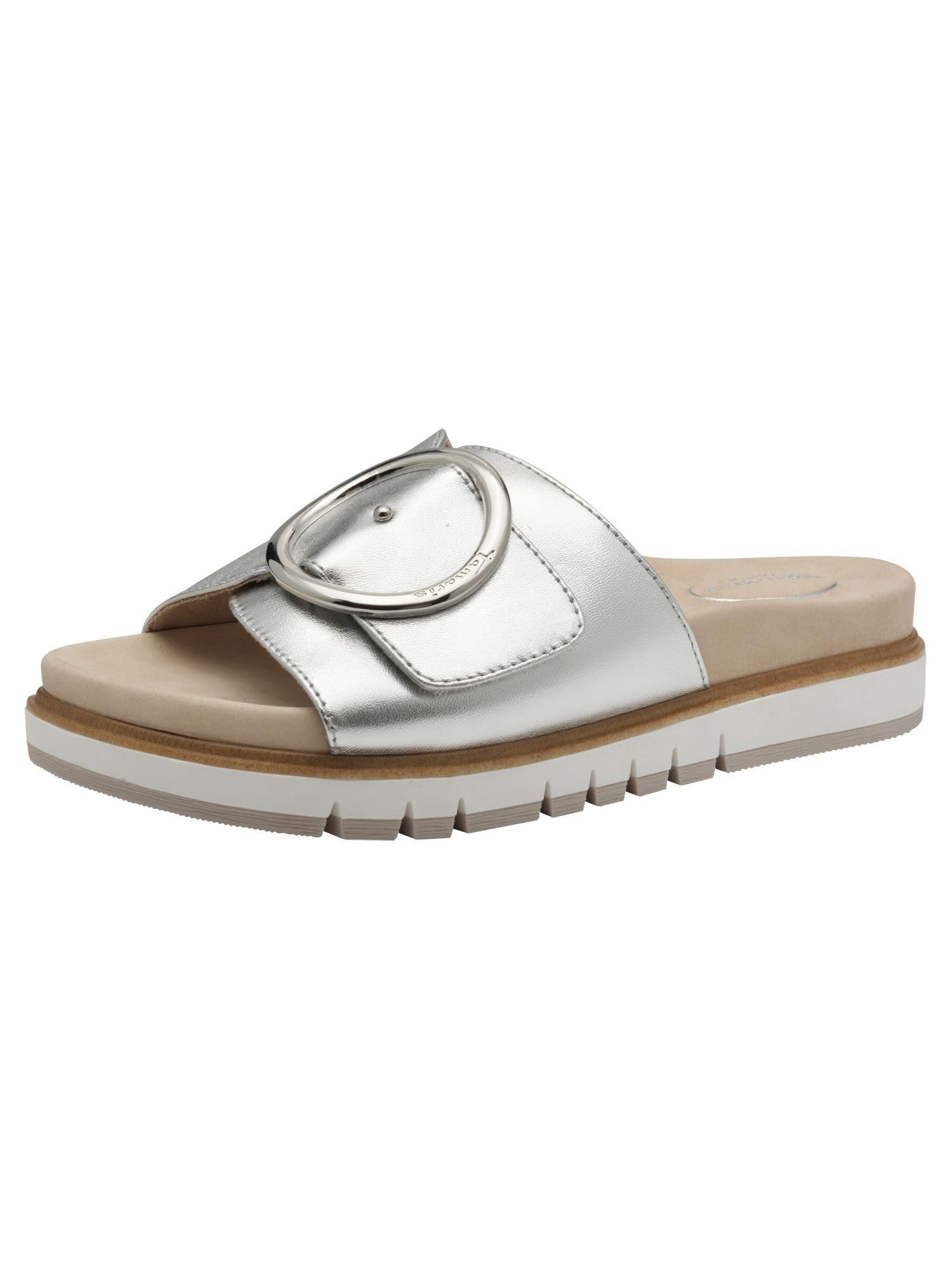 Tamaris Comfort Women’s Leather Mules Elegant