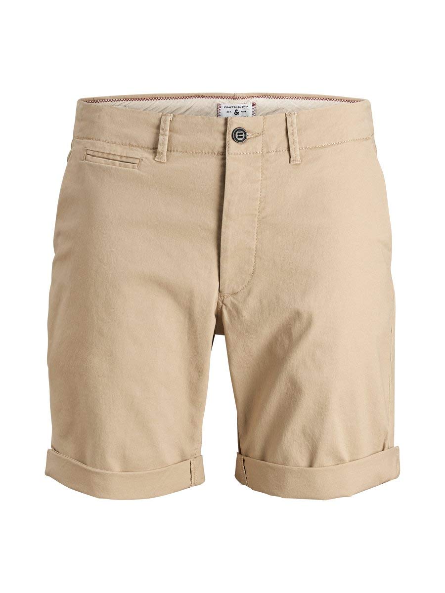 Jack jones Man Bermuda enzo Chino Shorts ww 01 STS 12146178 XXL Beige