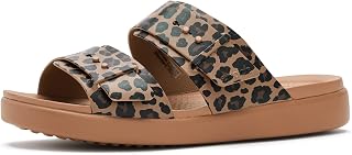 Crocs Brooklyn Animal Buckle Low, Women's Sandals