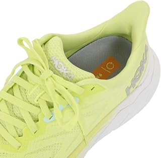 Hoka One One Womens Arahi 6 Textile Citrus Glow White Trainers 7.5 UK