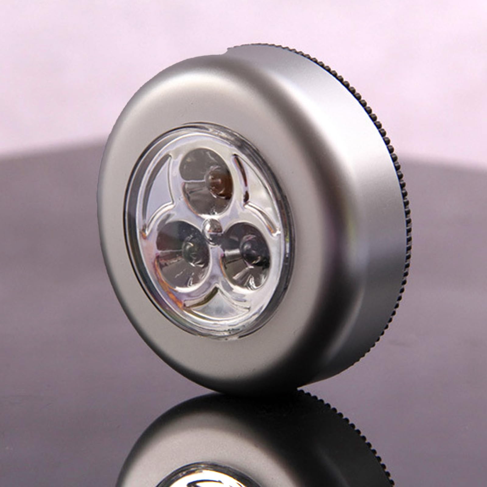 Wireless LED Touch Light, Battery Operated, LED Puck Light for Cabinets, Cabinet