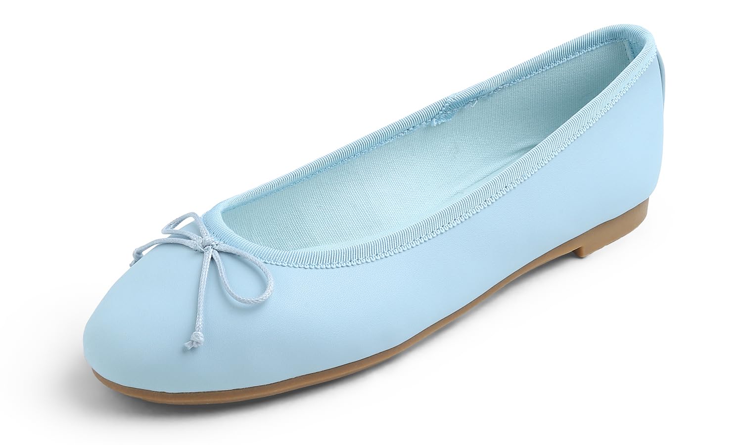 Feversole Women's Fashion Round Toe Ballet Flat,Round Toe Ballerina for Women