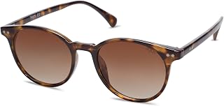SOJOS Small Round Classic Polarized Sunglasses for Women Men Vintage Style UV400 Lens SJ2113