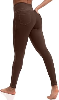 VOOVEEYA Women's Leggings High Waisted, Stretchy Jeggings Style Yoga Pants