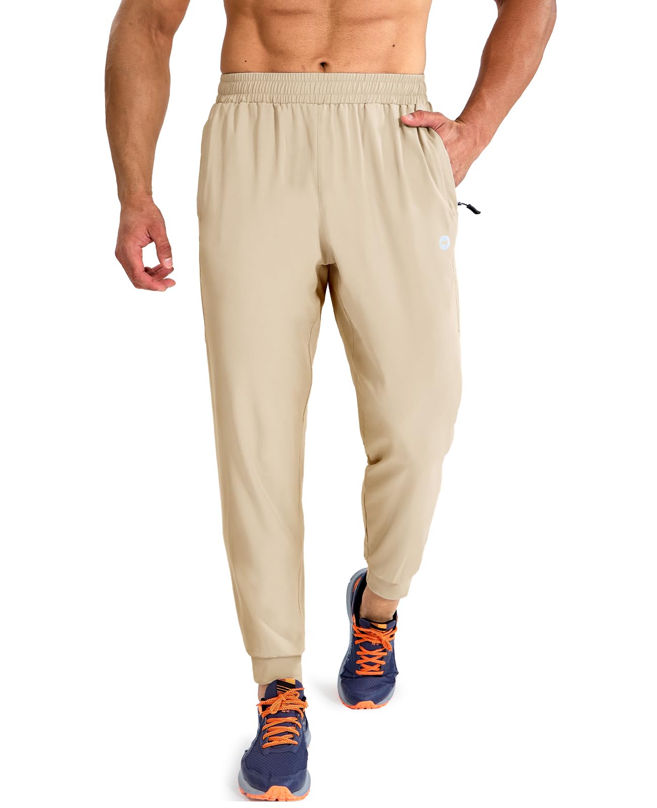 MIER Mens Lightweight Workout Gym Sweat Pants Sweat Pants Dry Fit Track Active w