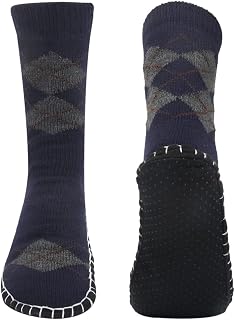 Cozy and Warm Men Slipper Socks - Non-Slip and Stylish Floor Indoor House Shoes