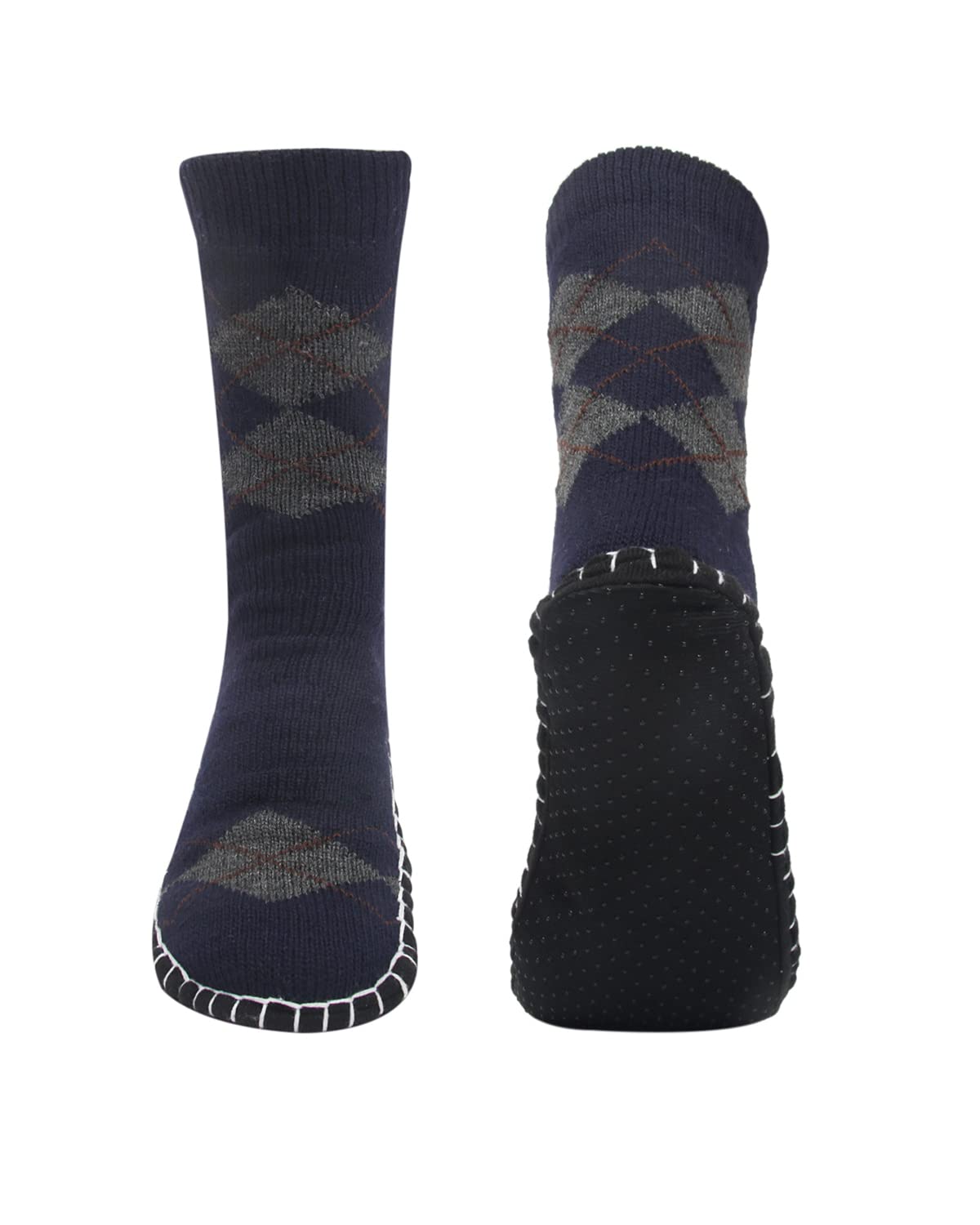 Cozy and Warm Men Slipper Socks - Non-Slip and Stylish Floor Indoor House Shoes