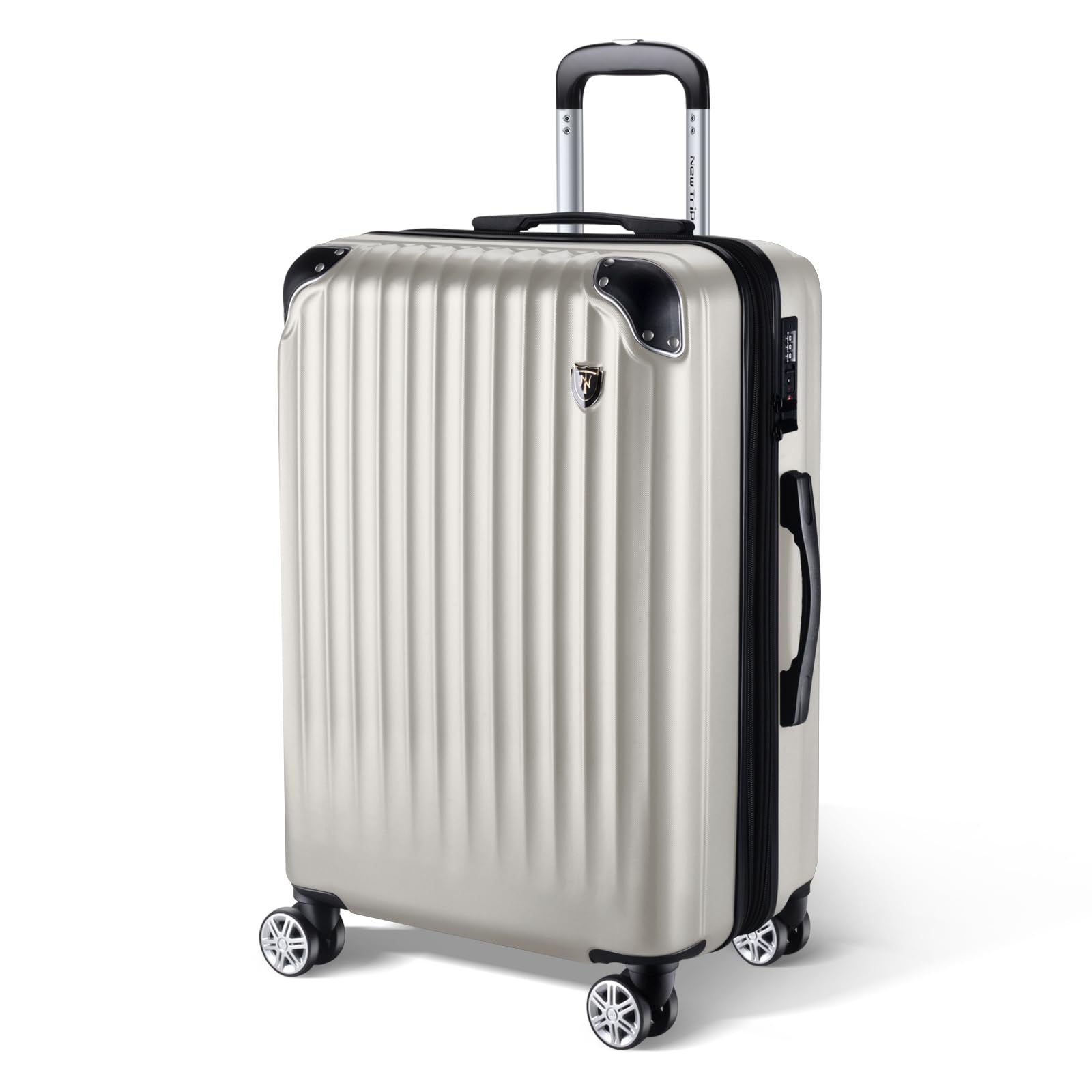 New Trip Suitcase, Carry Case, Expandable Function, Carryon, Lightweight, Large 