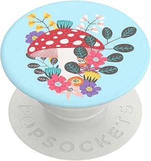 PopSockets: PopGrip Shroom Blooms with Bar Top for Mobile Phones and Tablets