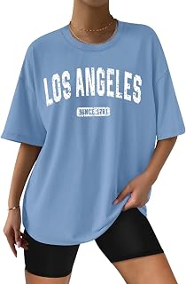 ORANDESIGNE Oversized Cotton T Shirts for Women Graphic Tees Short Sleeve Vintage Summer Casual Clothes 2025