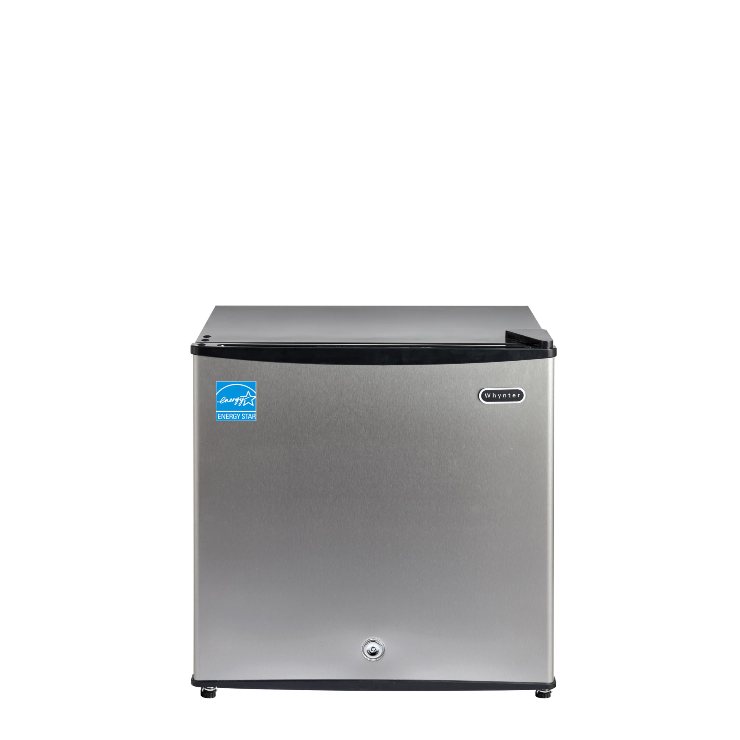Whynter Upright Mini Freezer, 1.1 Cu Ft, Silver, CUF-112SS | Adjustable Thermost