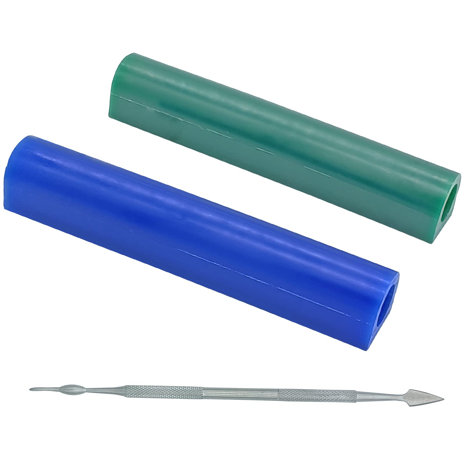 2Pcs T150 Carving Wax Ring Tube for Making Rings, Lost Wax Casting Supplies | St