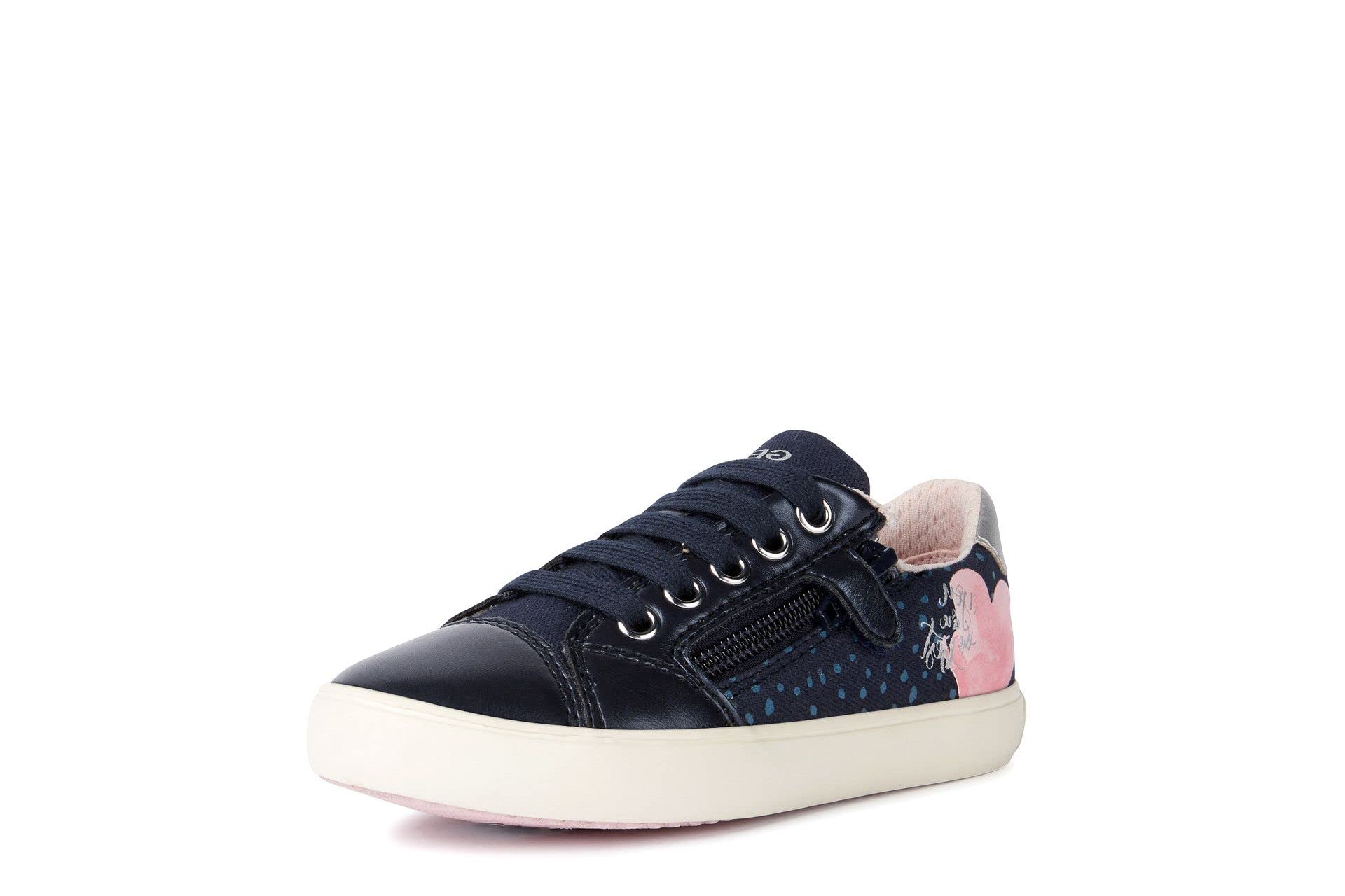 Geox Girls' J Gisli Girl Trainers