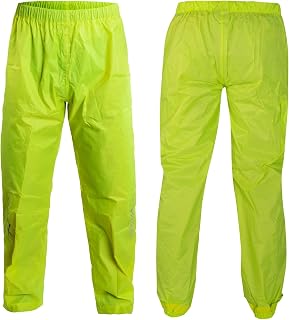 A-PRO Waterproof Windproof Trousers Waterproof Lined Waterproof Motorcycle Fluo XS