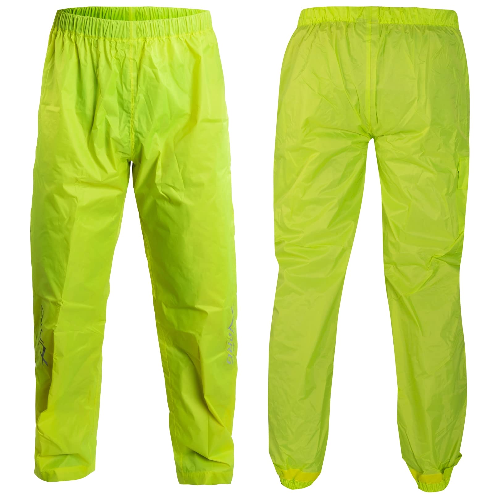 A-PRO Waterproof Windproof Trousers Waterproof Lined Waterproof Motorcycle Fluo 